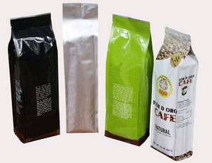 Wholesale automatic coffee machine: Side Gusset Plastic Packaging Bags with Valve for Coffee,Tea