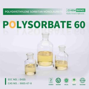 Wholesale lubricate agent: Chemsino Polysorbates Liquid
