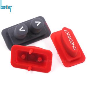 Wholesale remote keyboard: Custom Keypad/Keyboard/Switch/Cover Push Silicone Rubber Button Pad