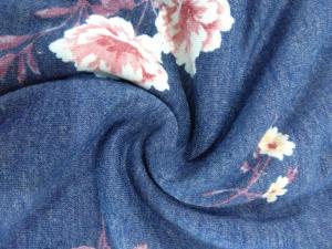 Elegant Polyester Rayon Spandex Jersey Print