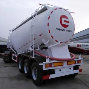 Wholesale v brake set steel: 45m3 Bulk Cement Trailer Chengda Fuwa Axles 50t 60t Bulk Cement Tanker Trailer