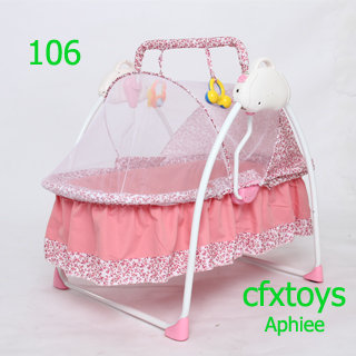 electric baby cot swing