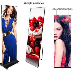 Wholesale poster stands: P3 / P2.5 / P2 / P1.8.75 Poster Brightness 1000-3000nits Digital LED Poster