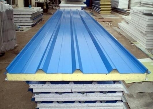 PU Sandwich Panel, Room Building Material Polyurethane Sandwich Panels ...