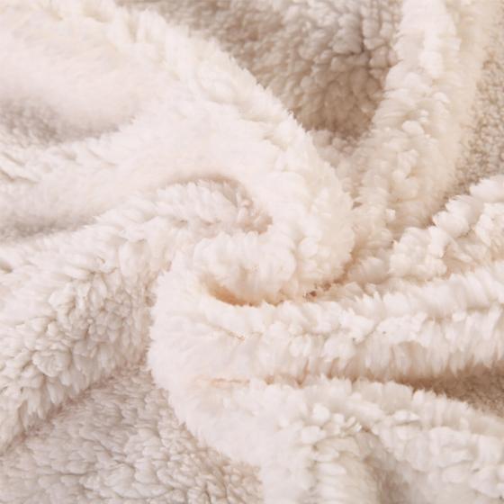 Polyester Sherpa Fabric for Blanket(id:10866093). Buy China sherpa ...