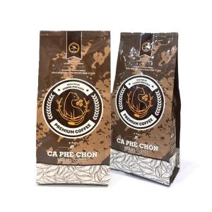 Wholesale net: Best Selling High Quality Vietnamese Weasel Coffee Net Weight 250g Per Bag