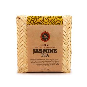 Wholesale gift set: Best Selling High Quality Traditional Vietnamese Tea Jasmine Green Tea Bamboo Box Huong Mai Cafe