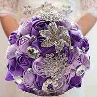 Wedding Supplies Handmade Bridal Bouquet Beautiful Artificial...