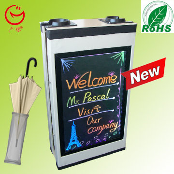 Advertising Product LED Light Box Wet Umbrella Bag Dispenser