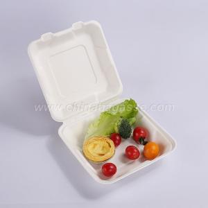Wholesale raw material: Biodegradable Tableware Disposable Hamburger Box Compostable Burger Boxes
