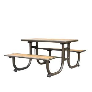 Wholesale wood leg table: Picnic Table