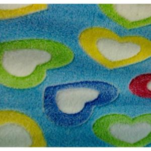 Wholesale bath fabric: 3D Printed Coral Fleece Embossed Printed Coral Fleece Fabric for Throw Blanket and Bath Robe