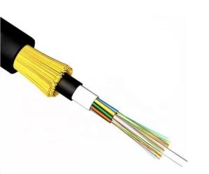 Wholesale pe plastic tubes: 24C Outdoor Aerial Fiber Optic Cable