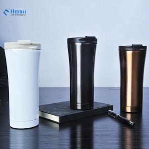 Wholesale coffee mug: SUS304 Stainless Steel Double Wall Travel Coffee Mug 17oz Insulated Cups