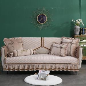Wholesale baby care: Chinese Manufacture Quilt Thick Non-slip Velvet Sofa Cover for Home Decor