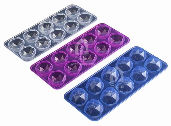 Diamond Cut Ice Cube Tray