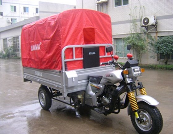 three wheel cargo motorcycle