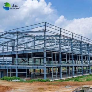 Wholesale steel workshop: Metal Build Structural Workshop Prefabricated Steel Build Structure Prefab Warehouse