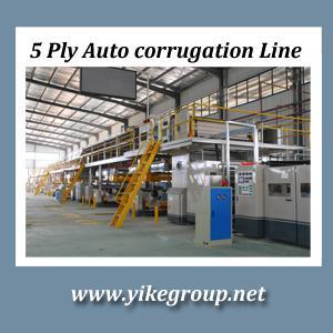 Wholesale Packaging Machinery: 3 Ply Automatic Corrugated Cardboard Production Line