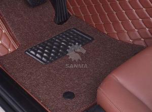 Wholesale car detail: Double Layer Car Floor Mat