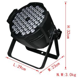 Wholesale camera alignment: LED Stage Lighting LED 54*3w Par Light for Disco