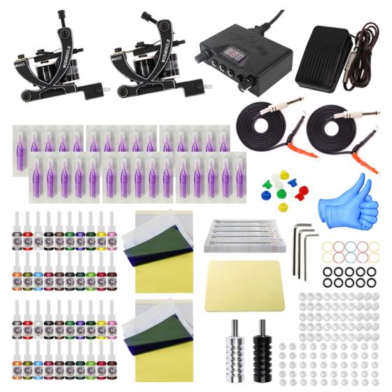 Wormhole Tattoo Kit 2 Black Machines(id:10928506). Buy China tattoo kit ...