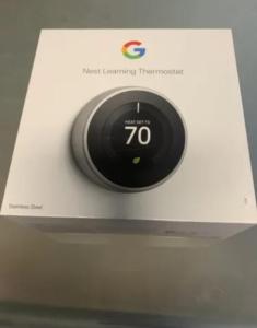 Wholesale google: New Google Nest 3rd Gen Smart Learning Thermostat