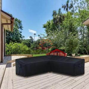Wholesale outdoor furniture: Outdoor Patio Sectional Furniture Set Cover Waterproof L Shaped Outdoor Furniture Covers