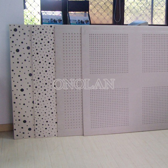 2013 New Design Acoustic Perforaterd Gypsum Ceiling Board Id