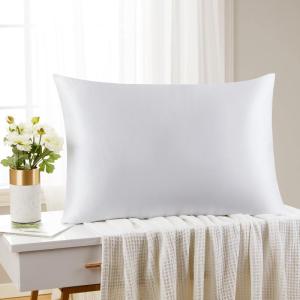 Wholesale soft breathable: Soft Breathable and Comfortable High Quality Mulberry Silk Pillowcase White Good for Hair&Sleeping