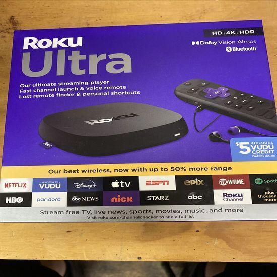 Roku Ultra 2020 Streaming Media Player HD 4K HDR Dolby Vision 4800RW(id ...