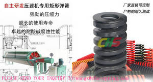 Wholesale Springs: Ultrahigh Compression and Resistant To Acid and Alkali Corrosion Filter Press Spring