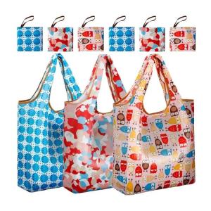 Wholesale pp tote bag: Supermarket Polyester Tote Bag