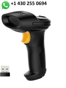 Wholesale scanners: Portable Handheld Barcode Scanner Bluetooth 4.2 Long Distance Wireless Barcoding Reader