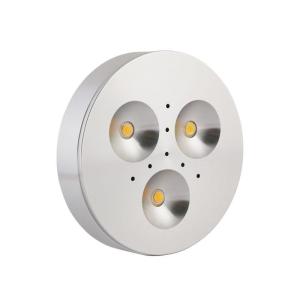 Wholesale round led: Easy Mounting Round Cool White Cabinet Ceiling LED Puck Light LED Spot Light