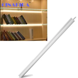 Wholesale led recessed light: 12V LED Cabinet Light Glass Recessed Shelf Bar Light with PC Cover Aluminium Profile LED Fl