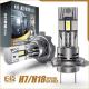 Automotive Light E4S H7 H18 LED Lighting Lamp 26W 5400Lm 6000K LED Headllamp Halogen Lamp 1:1 Size