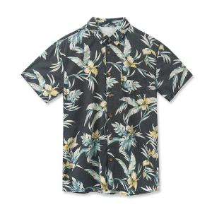 Wholesale hot shirts: Custom Hawaiian Shirts Hot Selling Holiday Shorts Comfortable Men's Resort Style