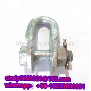 Wholesale u type iron wire: Factory Supply HDP Iron Forged U Shackles with Clevis PIN