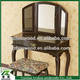 Bedroom Furniture Make Up Dressing Table/ Wooden Mirrored Furniture Dresser