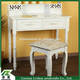 European Style Bedroom Solid Wooden Dressing Table