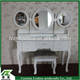 Bedroom Furniture Sets White Dresser with Mirror and Stool
