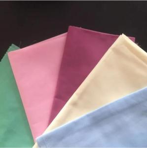 Wholesale pocket fabric: TC 80/20 90/10 Solid Color TC Poplin Polycotton Lining Fabric for Pocket