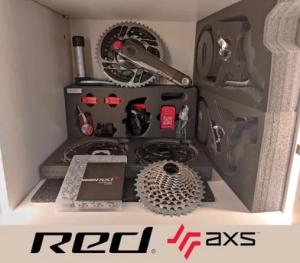 Wholesale red: Sram Red Etap AXS HRD FM 2x12speed Disc Brake Power Meter Groupset
