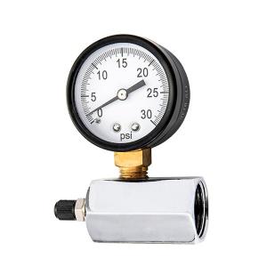 Wholesale gas valve: 50mm Gas Test Gauge with Valve for Testing Gas Installations OKT-78