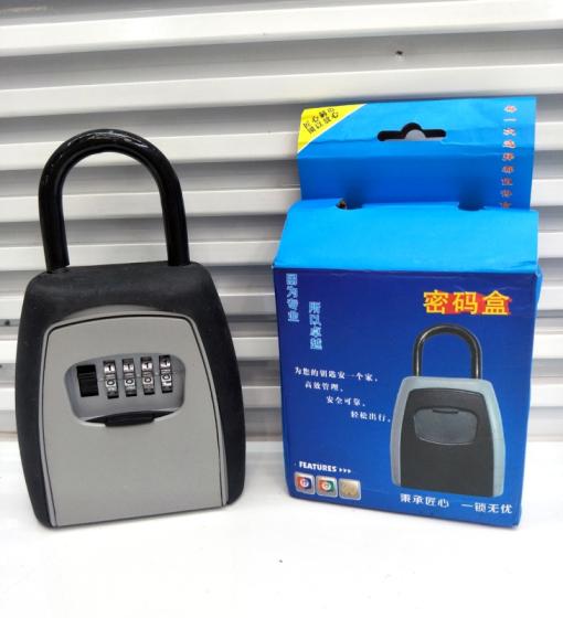 4 Digits Combination Lock Key Keeper Box House Key Storage Box(id ...