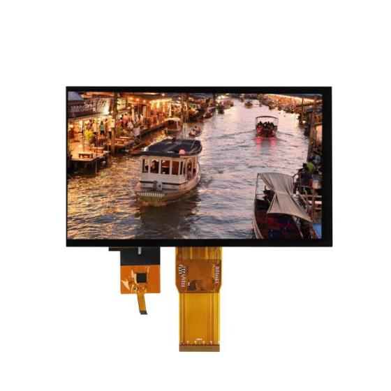 Ips 7inch 1024x600 HX8282 HX8696 24 Bit RGB LCD Display OCA Bonding   Ips 7inch 1024x600 HX8282 HX8696 24 Bit RGB LCD Display OCA Bonding Capacitive Touch Panel 