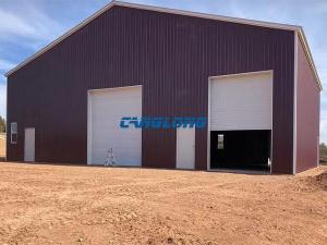Wholesale h steel: Fabricated Light H-section Steel Structure Warehouse Steel Frame Barn Building