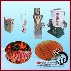 Wholesale sausage filler: Mini Sausage Making Line with Capacity 300kg Per Day