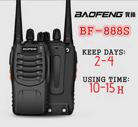 Factory 5W Baofeng BF-888S Hf Radio Transceiver Dual Band Talkie Walkie